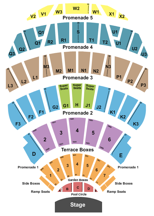 Hollywood Bowl Blues Traveler Seating Chart